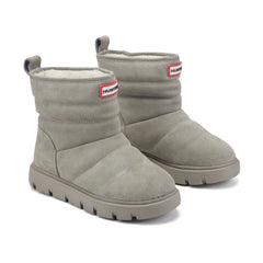 Big Kids Cuddle Lug Sole Insulated Waterproof Snow Booties